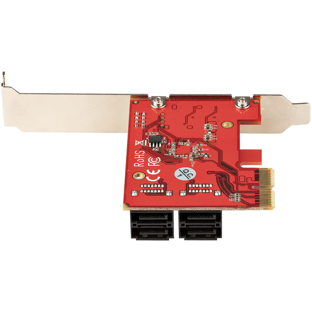 StarTech.com Carte Contrôleur PCIe SATA 4 ports 6Gbps ASM1166 Non-Raid PCI Express 3.0 - vue 5