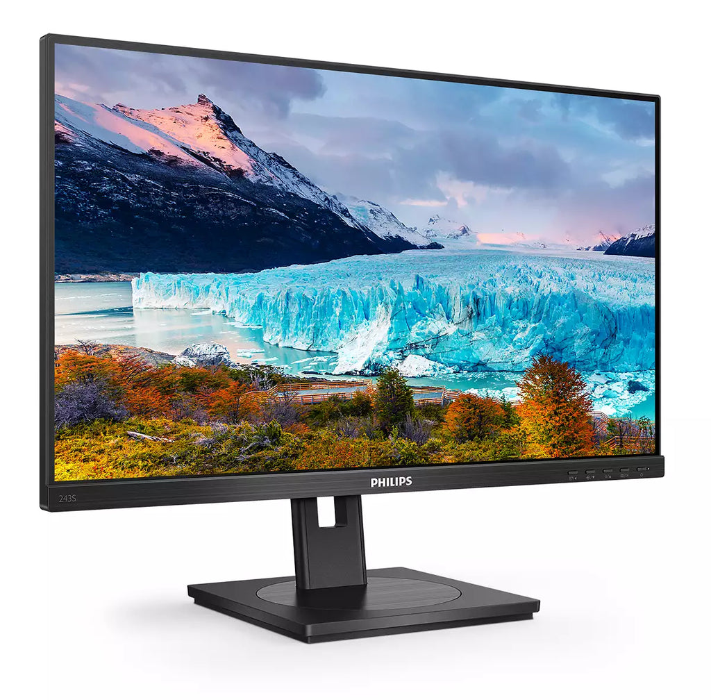 Philips S Line 243S1/00 écran plat de PC 60,5 cm (23.8") 1920 x 1080 pixels Full HD LCD Noir