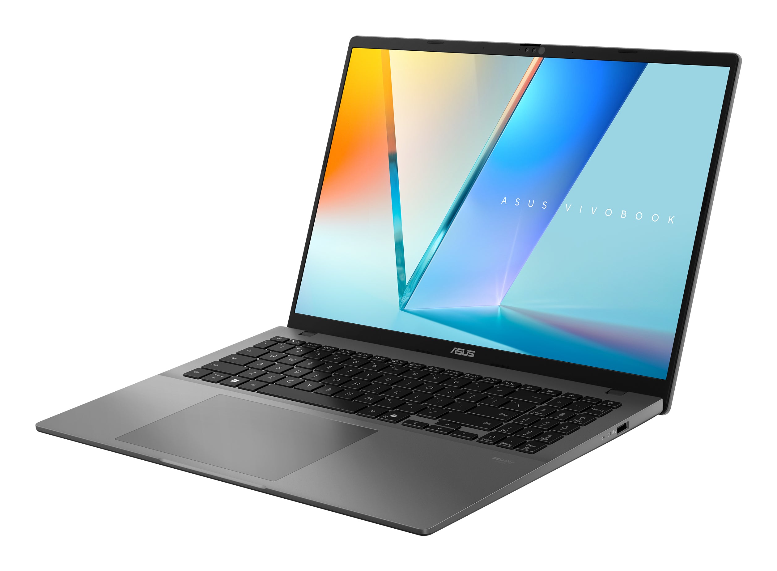 ASUS Vivobook S16 M3607HA-RP011W AMD Ryzen™ 5 220 Ordinateur portable 40,6 cm (16") WUXGA 16 Go DDR5-SDRAM 512 Go SSD Wi-Fi 6 (802.11ax) Windows 11 Home Gris