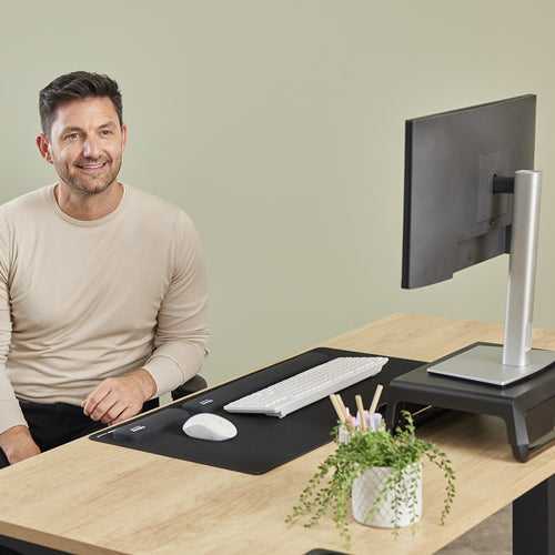 Fellowes Breyta repose-poignet Silicone Noir