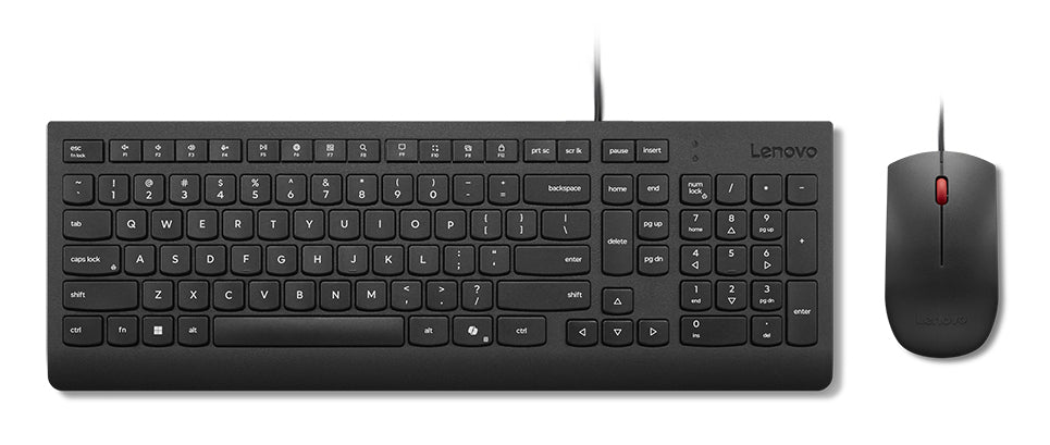 Lenovo 4X31R64414 clavier Souris incluse Universel USB Allemand Noir