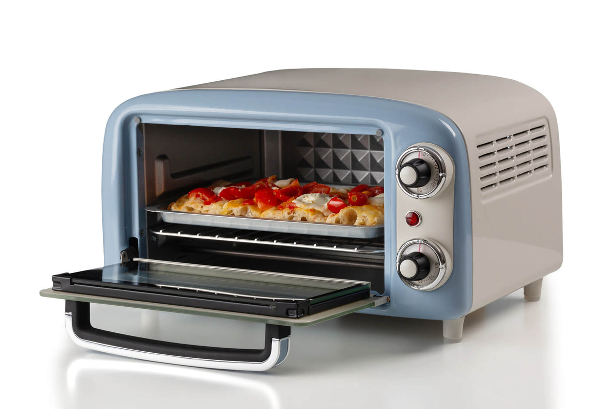 Ariete 3919/05 10 L 800 W Bleu clair Grill - vue 4