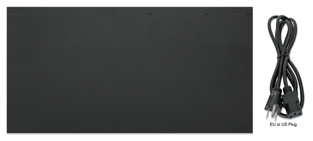 Intellinet Commutateur Réseau Gigabit PoE+ 24 Ports et 2 Ports SFP, Budget 370W, Rack 19"