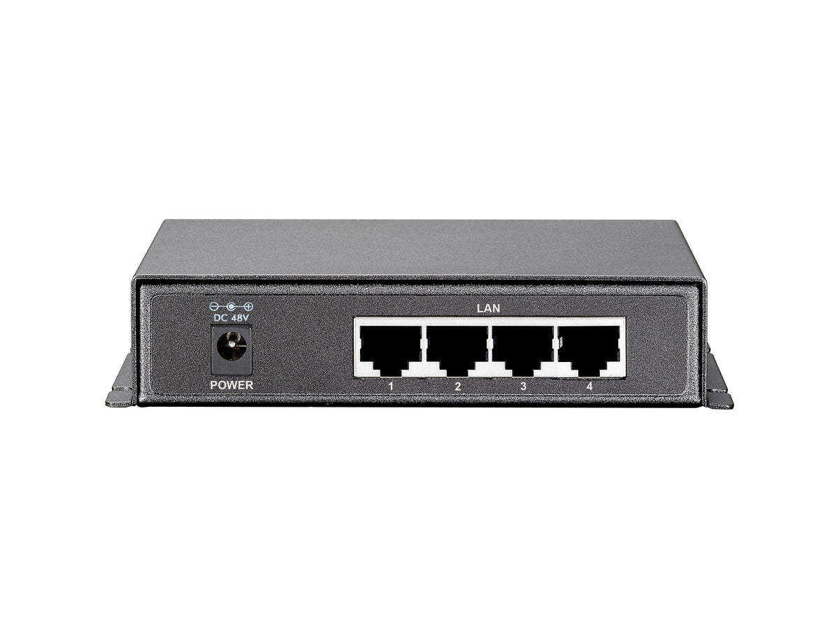 LevelOne GEP-0520 Commutateur Réseau Gigabit Ethernet PoE Noir