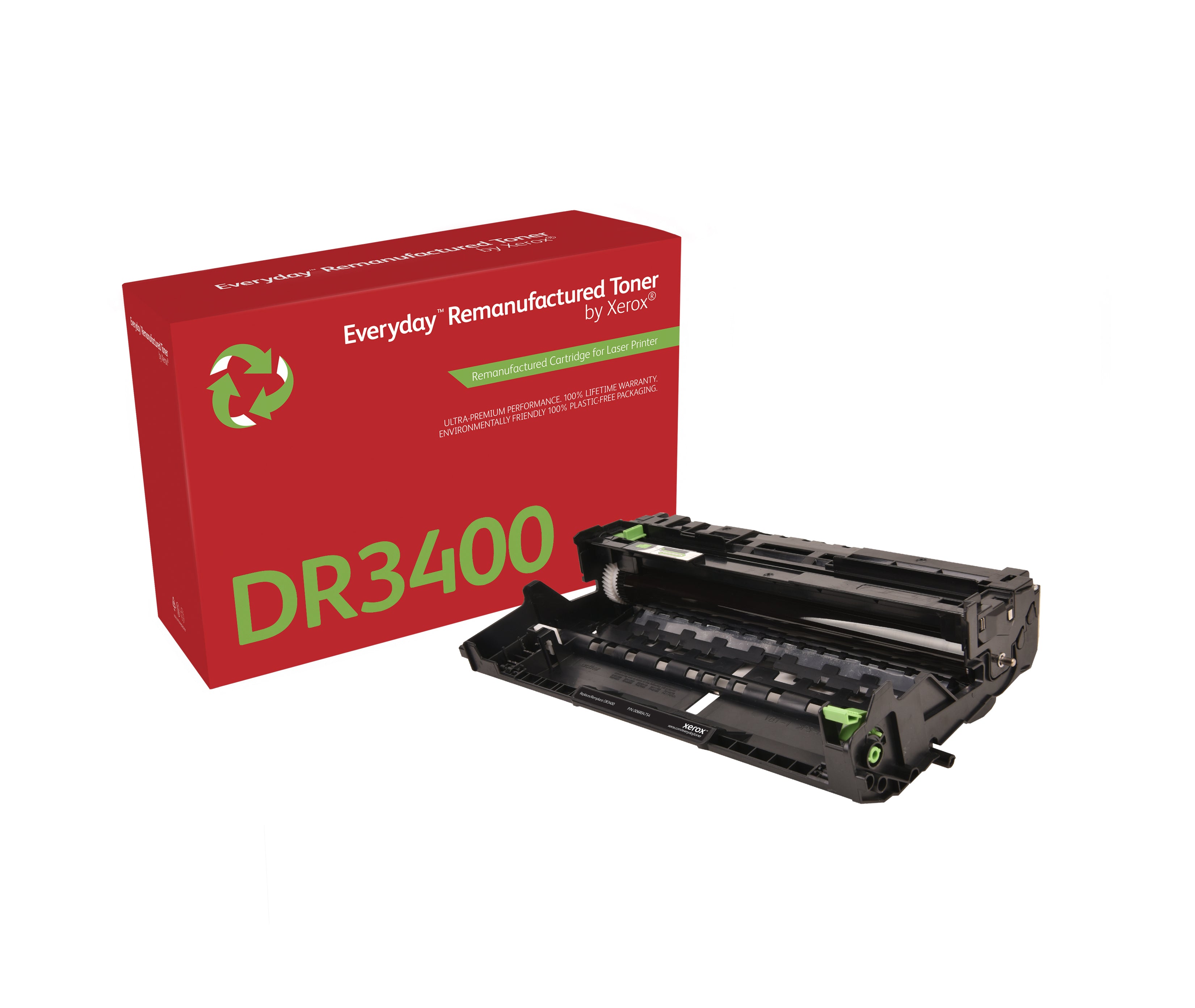 Xerox Tambour remanufacturé Mono Everyday™ de compatible avec Brother DR3400, Capacité standard