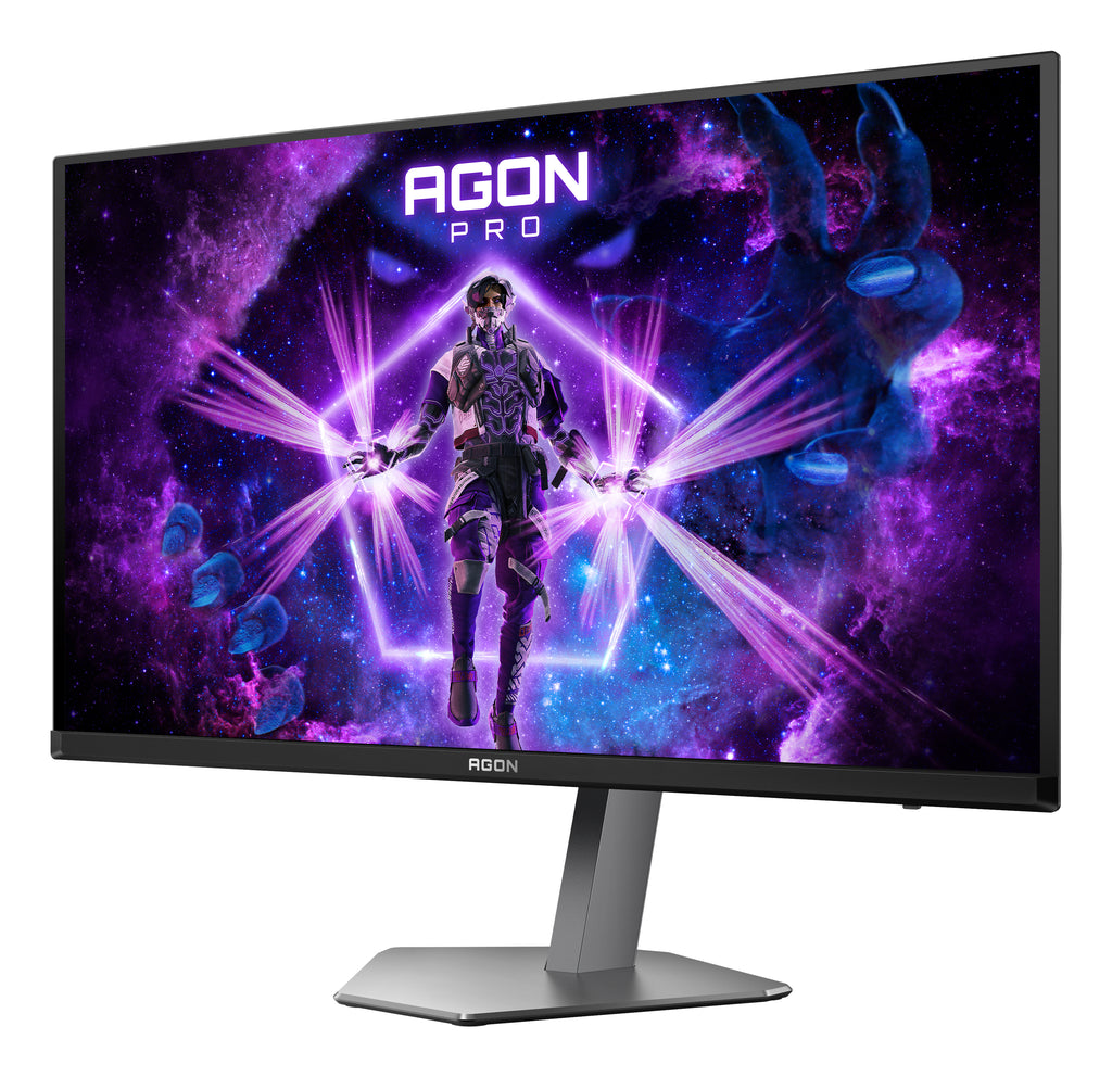 AOC AGON PRO AG276QKD2 écran plat de PC 67,3 cm (26.5") 2560 x 1440 pixels Quad HD QD-OLED Noir, Gris
