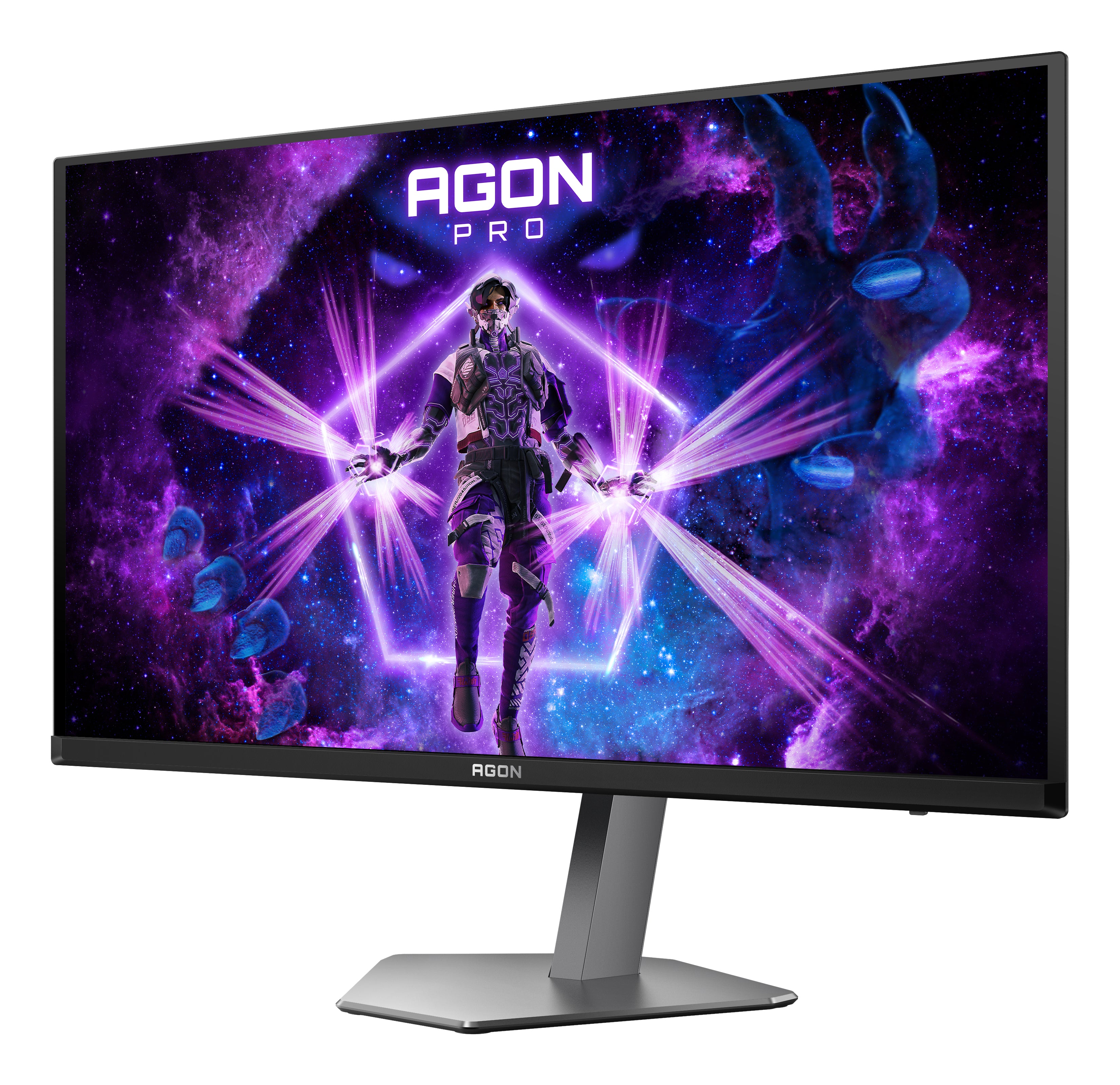 AOC AGON PRO AG276QKD2 écran plat de PC 67,3 cm (26.5") 2560 x 1440 pixels Quad HD QD-OLED Noir, Gris