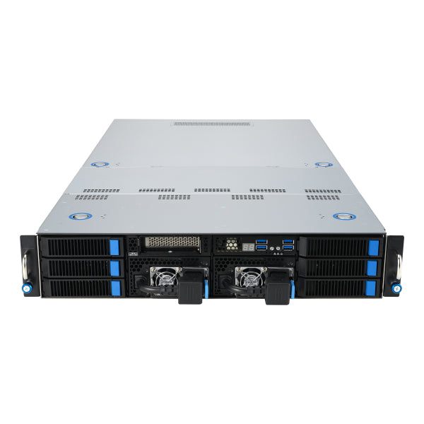 ASUS 90SF0251-M004X0 serveur barebone Intel C741 Rack (2 U) Noir, Acier