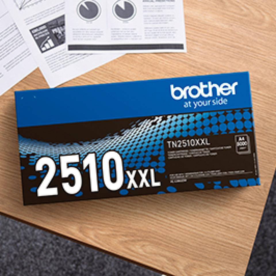Brother TN2510XXL - Cartouche de toner très haute capacité originale - Noir