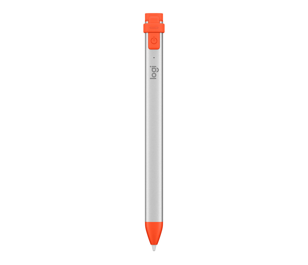 Logitech Crayon Stylet Numérique, Gris et Orange