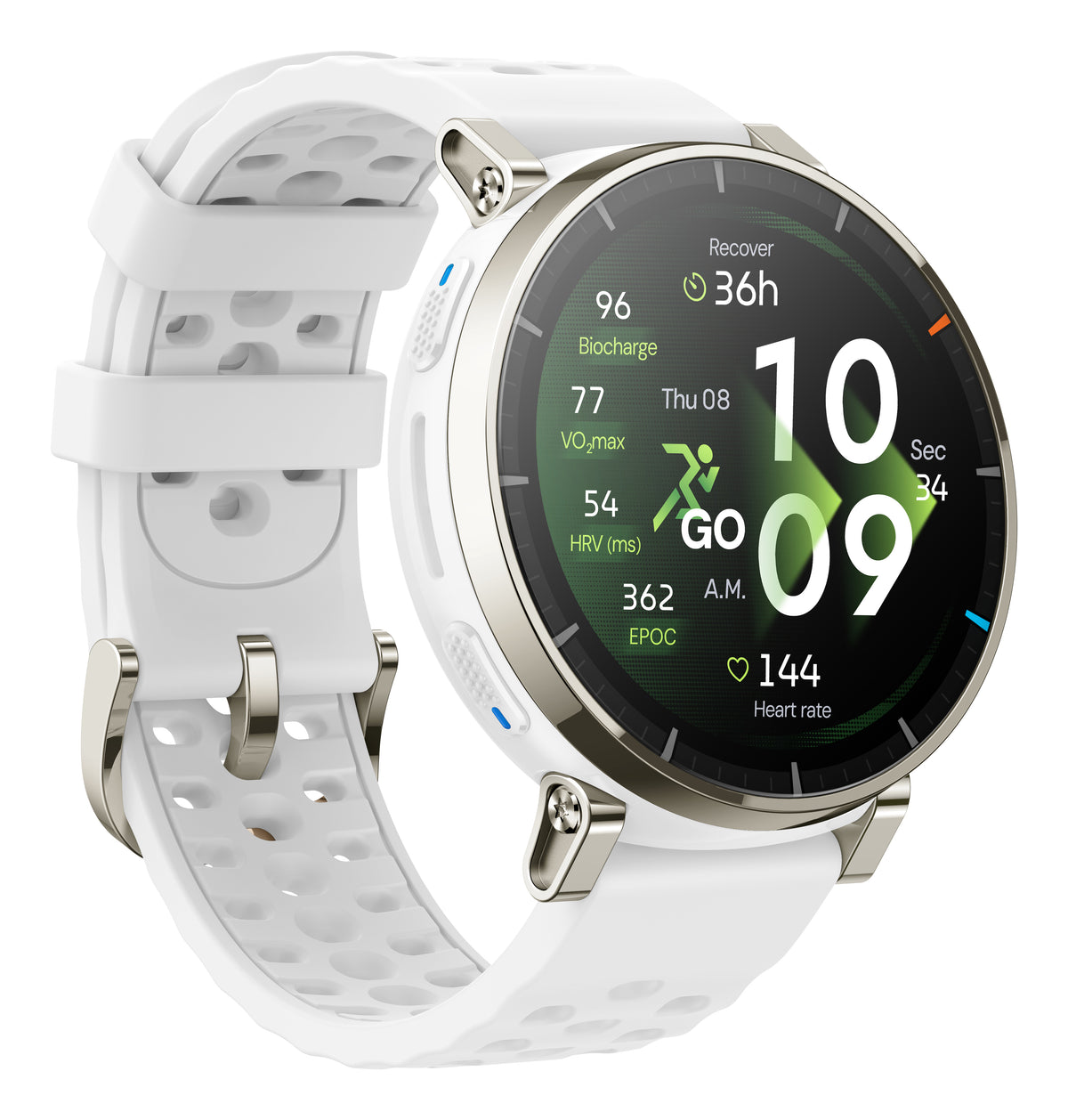 Montre Connectée Active 3 Écran AMOLED 1.32" 466 x 466 pixels GPS Or