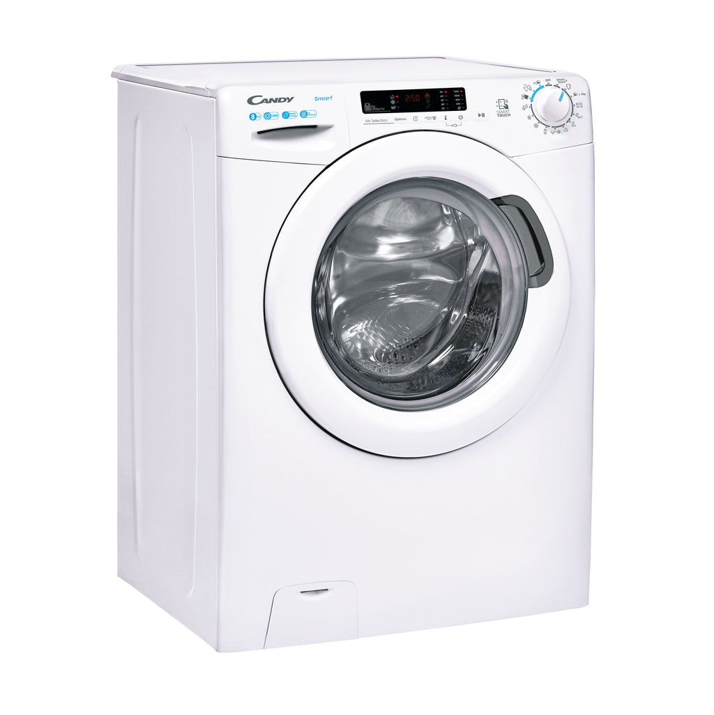 Candy Smart CS1482DW4/1-S machine à laver Charge avant 8 kg 1400 tr/min Blanc