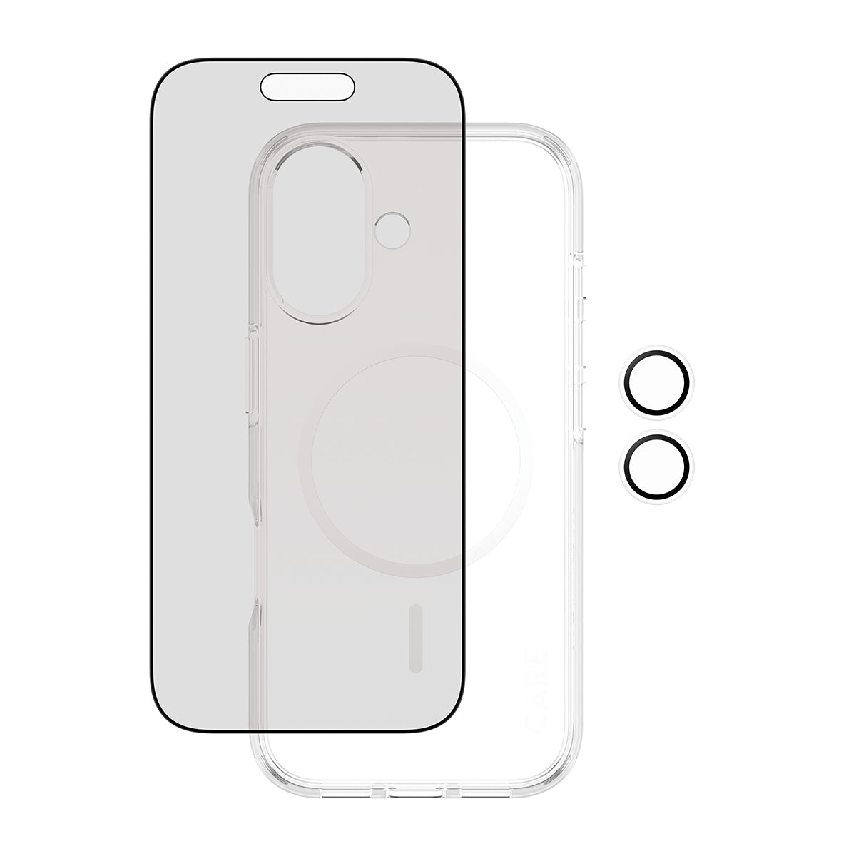 PanzerGlass ® | CARE by ® 3-in-1 Flagship Privacy Bundle iPhone 17 Protection d'écran transparent Apple 1 pièce(s)