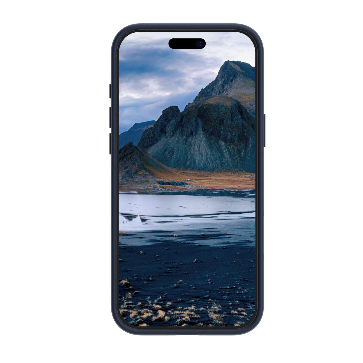 dbramante1928 Iceland Ultra D3O MS Kick Coque de Protection pour iPhone 16 Pro Max 6.9", Bleu