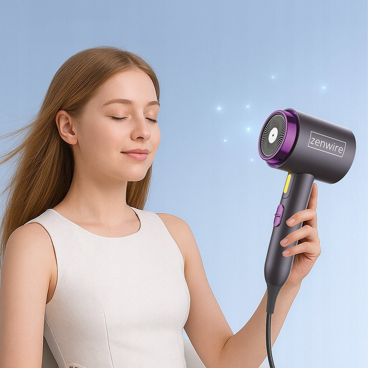 Mini sèche-cheveux ionisant, pliable, compact, de voyage, PRO M1