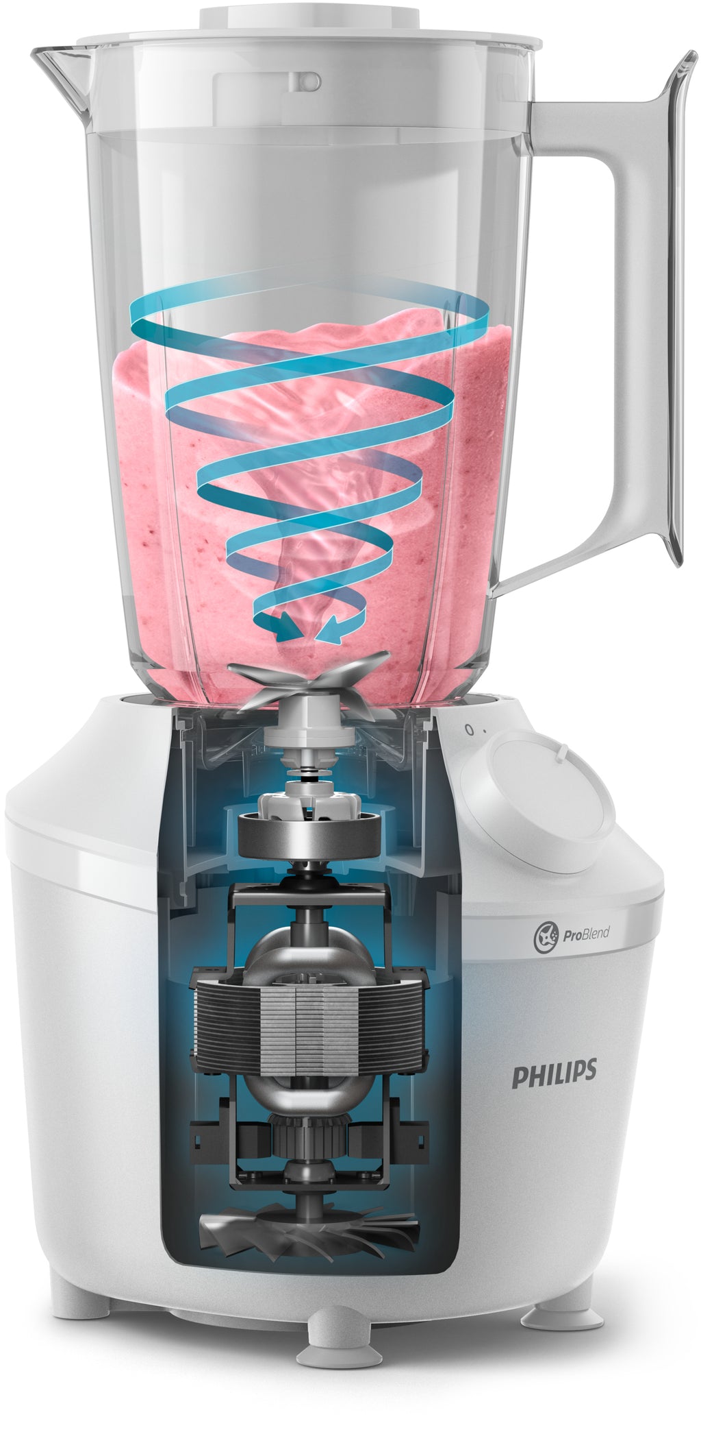 Philips 3000 series Series 3000 HR2041/00 Technologie ProBlend, 450 W, 1,9 l