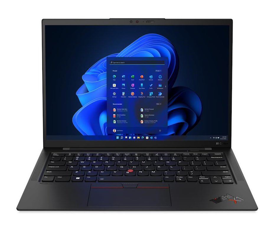 T1A Lenovo ThinkPad X1 Carbon Gen 10 Refurbished Intel® Core™ i7 i7-1265U Ordinateur portable 35,6 cm (14") 16 Go LPDDR5-SDRAM 1 To SSD Windows 11 Pro Noir