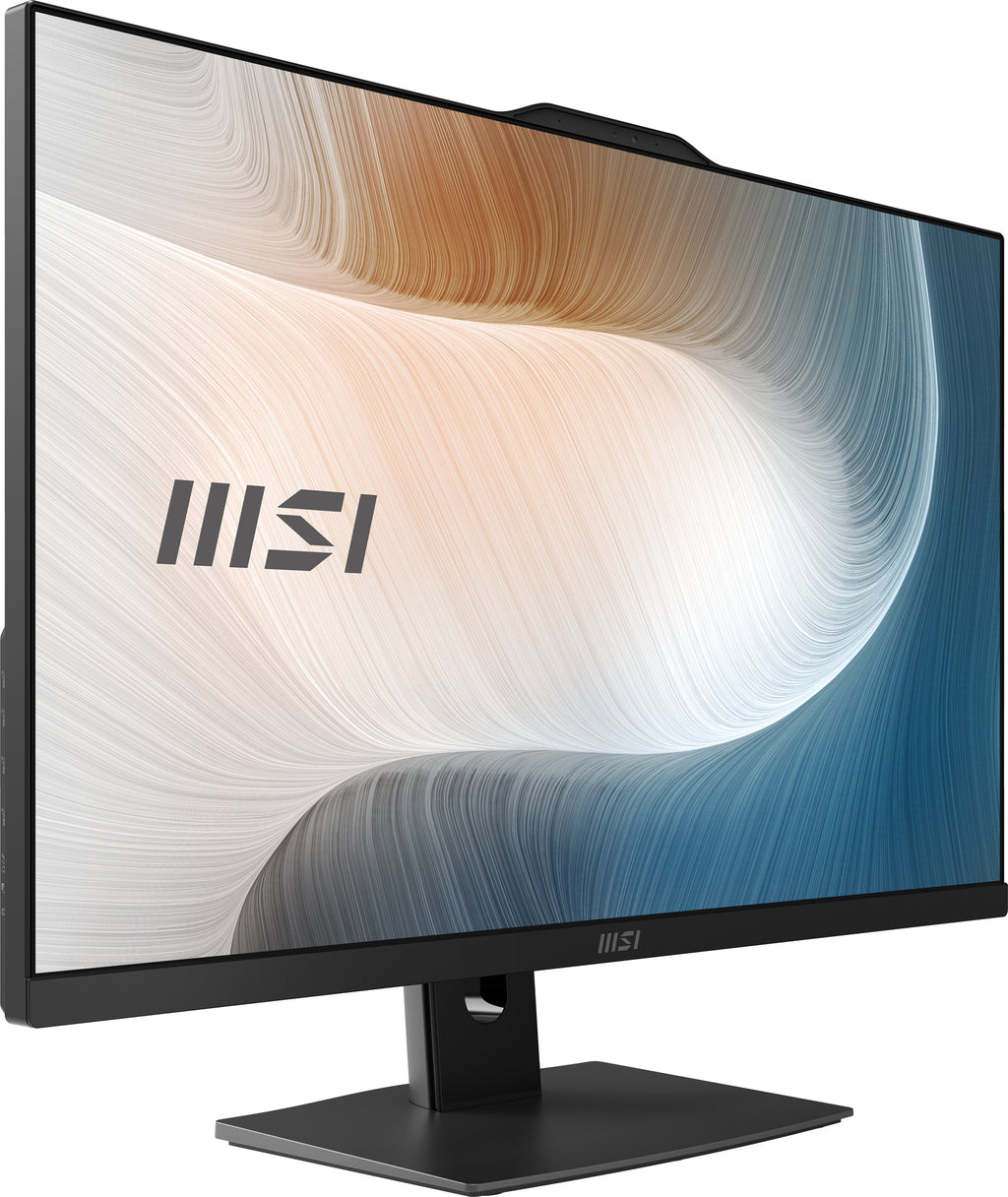 MSI Modern AM242P 1M-1848AT Intel Core 3 100U 60,5 cm (23.8") 1920 x 1080 pixels PC All-in-One 8 Go DDR5-SDRAM 256 Go SSD Windows 11 Pro Wi-Fi 6E (802.11ax) Noir