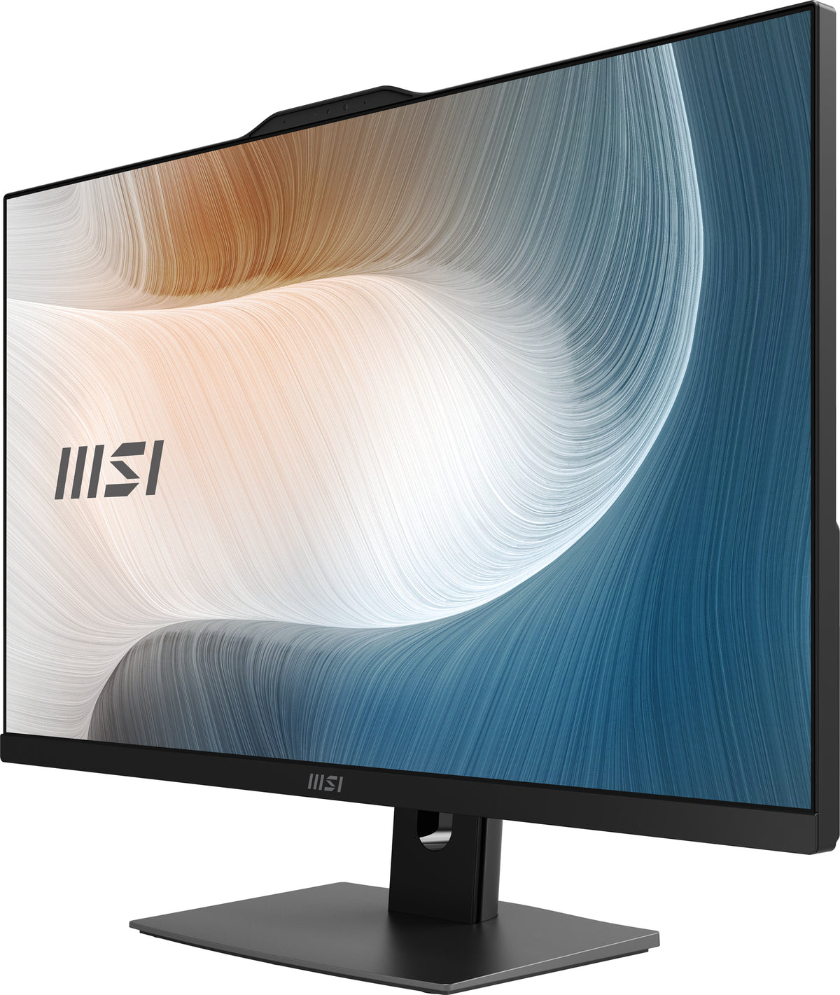 MSI Modern AM272P 1M-855EU Intel Core 5 120U 68,6 cm (27") 1920 x 1080 pixels PC All-in-One 16 Go DDR5-SDRAM 512 Go SSD Windows 11 Pro Wi-Fi 6E (802.11ax) Noir
