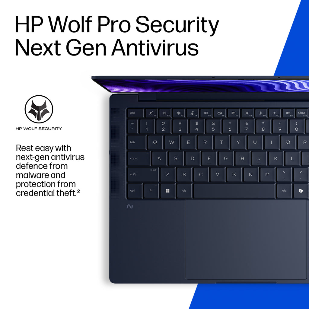 HP EBXG2q14AI X2P4210 14 pouces, 32GB RAM, 512GB SSD, LTE 5G, Nordics