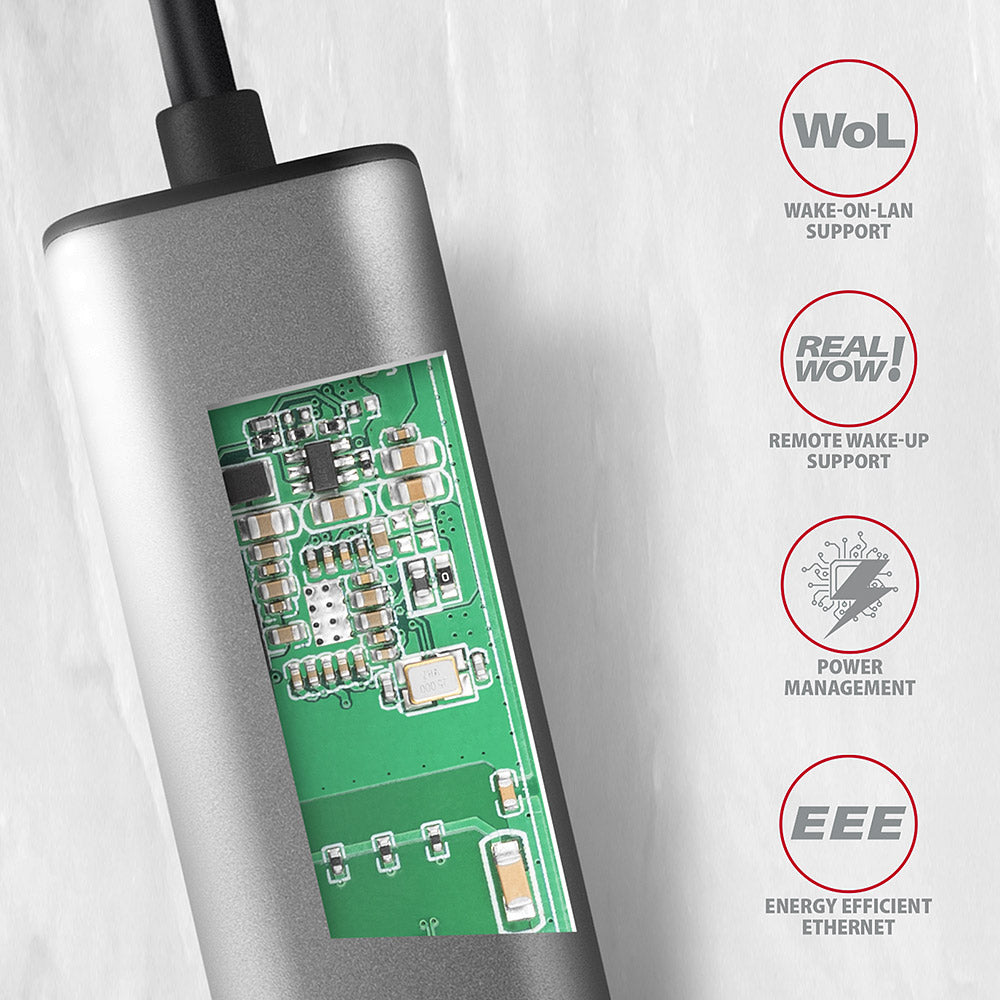 Axagon ADE-25R carte réseau Ethernet 2500 Mbit/s - vue 5
