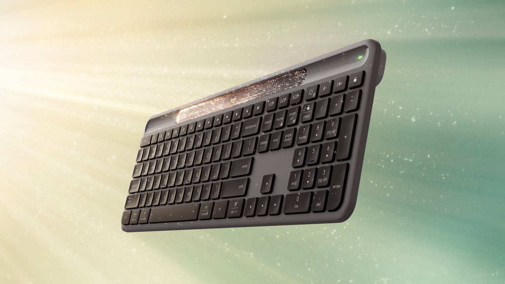 Logitech Signature Slim Solar+ K980 Clavier Sans Fil, Graphite