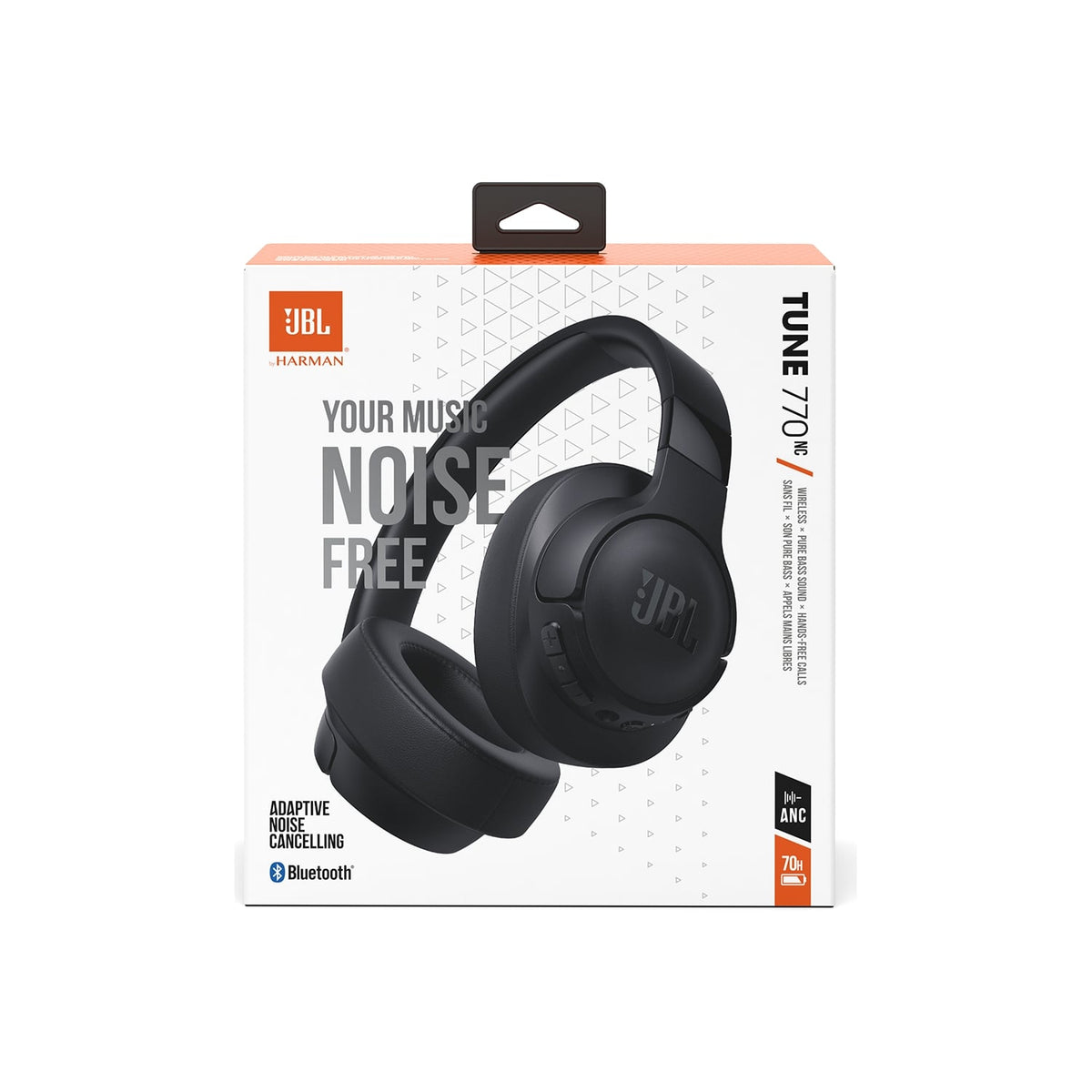 JBL Casque sans fil Tune 770NC Noir
