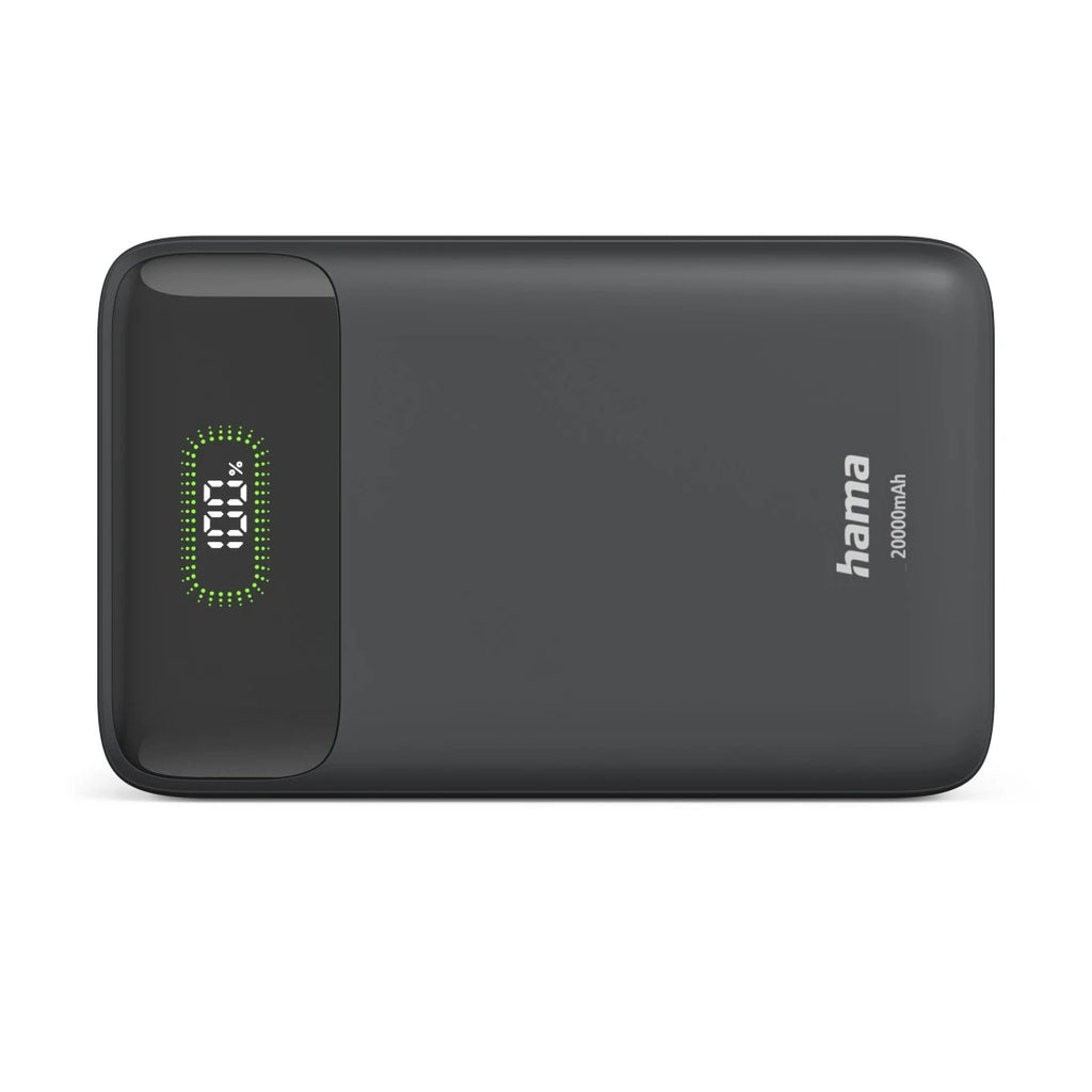 Hama PD20-W20 Lithium Polymère (LiPo) 20000 mAh Anthracite