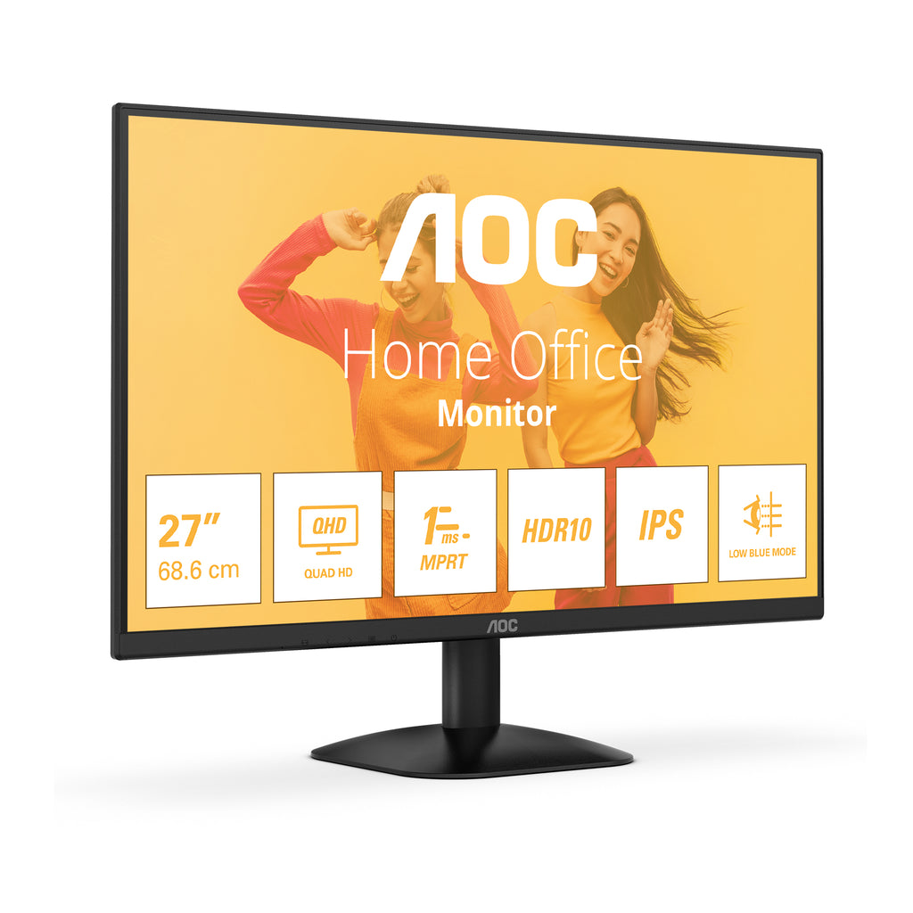 AOC B3 Q27B35E écran plat de PC 68,6 cm (27") 2560 x 1440 pixels Quad HD LED Noir