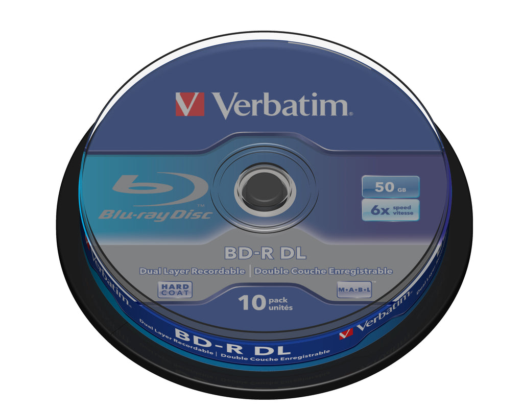 Verbatim 43746 disque vierge Blu-Ray BD-R 50 Go 10 pièce(s)