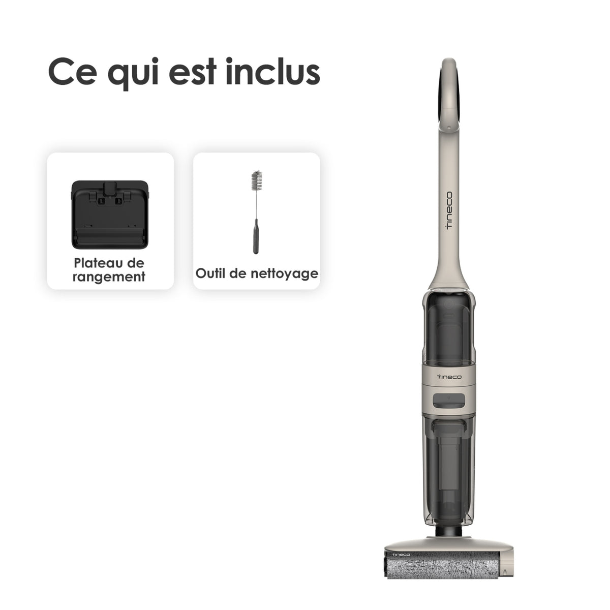Tineco Aspirateur balai iFloor Y2 Lite Gris