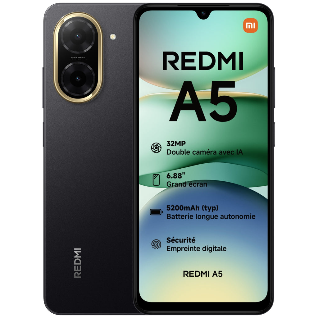 Xiaomi Smartphone Redmi A5 128 Go Noir