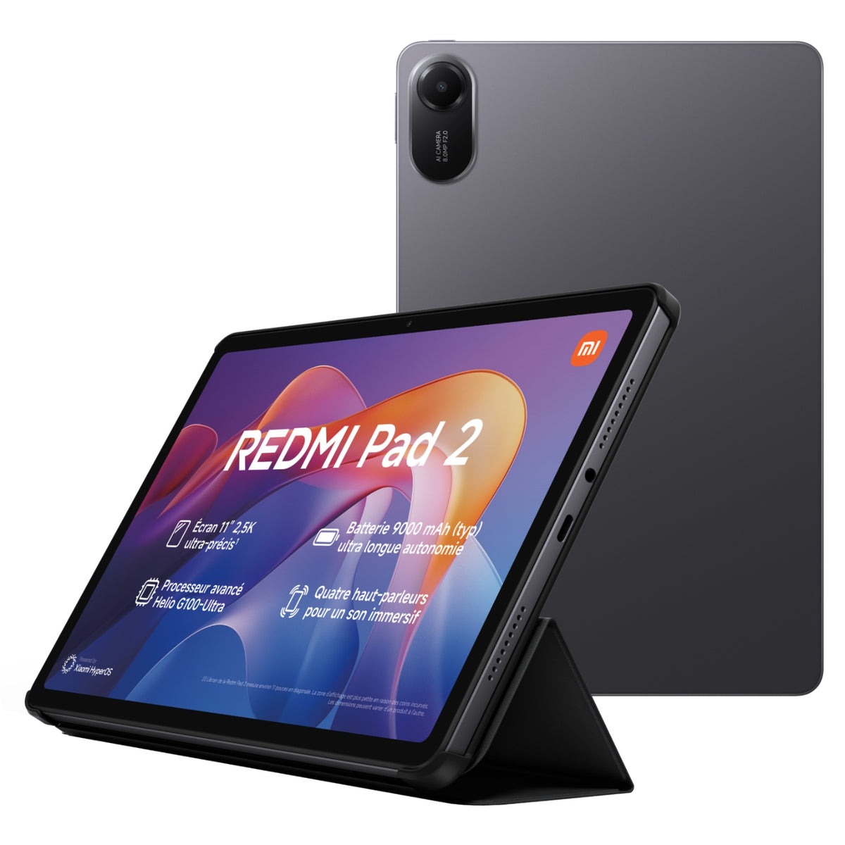 Xiaomi Tablette tactile Redmi Pad 2 11'' 256 Go Gris