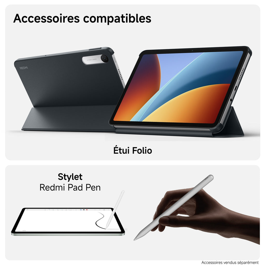 Xiaomi Tablette tactile Redmi Pad 2 9,7'' 64 Go Gris