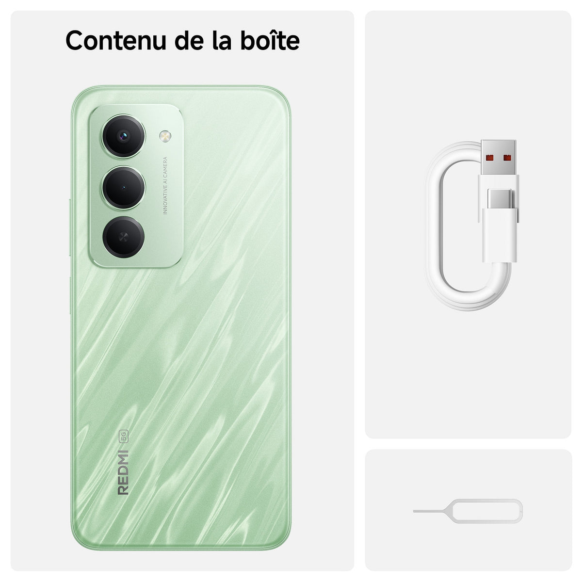 Xiaomi Smartphone Redmi 15 5G 128 Go Vert
