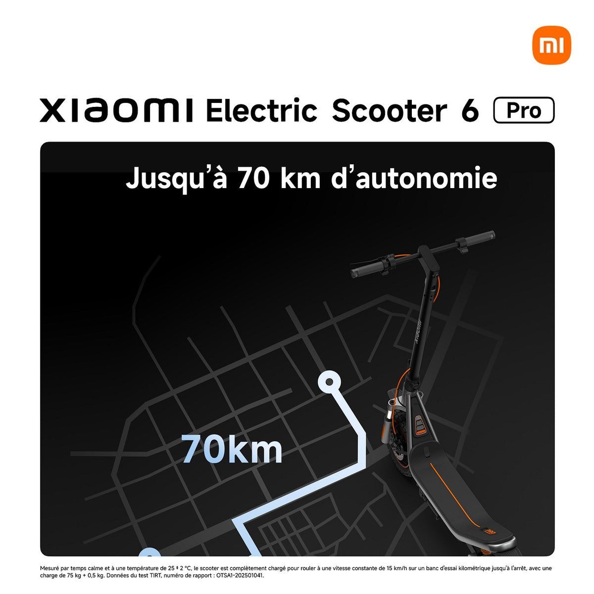 Xiaomi Trottinette électrique Scooter 6 Pro