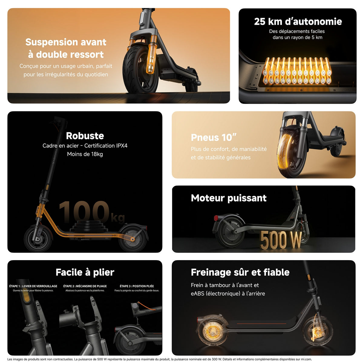 Xiaomi Trottinette électrique Scooter 6 Lite