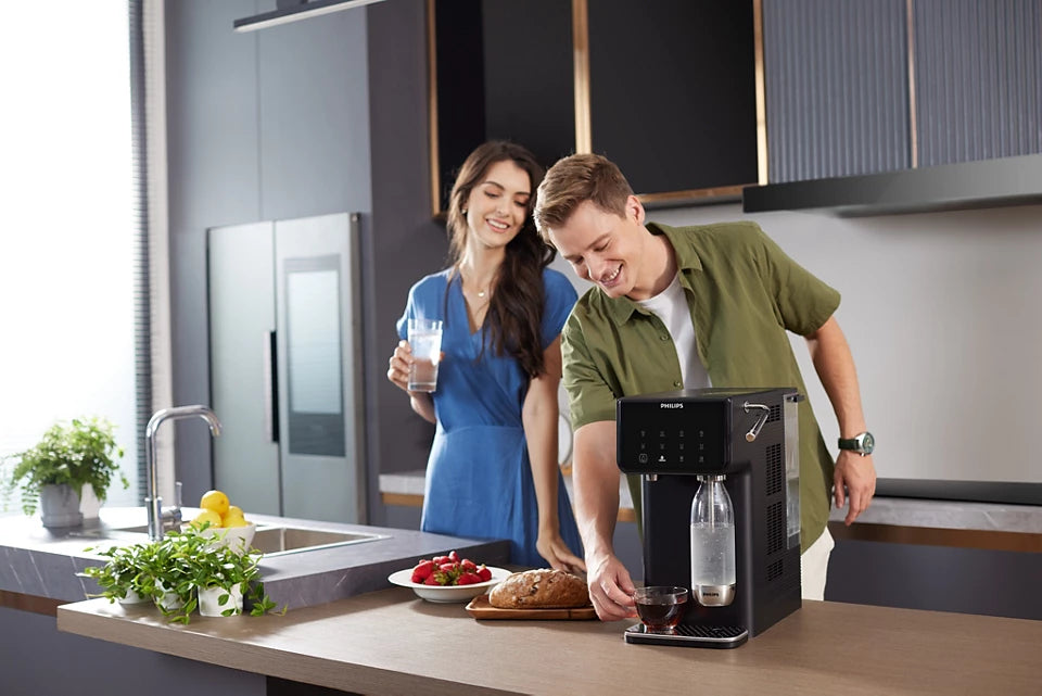 Philips ADD5962BK/10 filtre à eau Filtre pour distributeur d'eau 3,8 L Noir