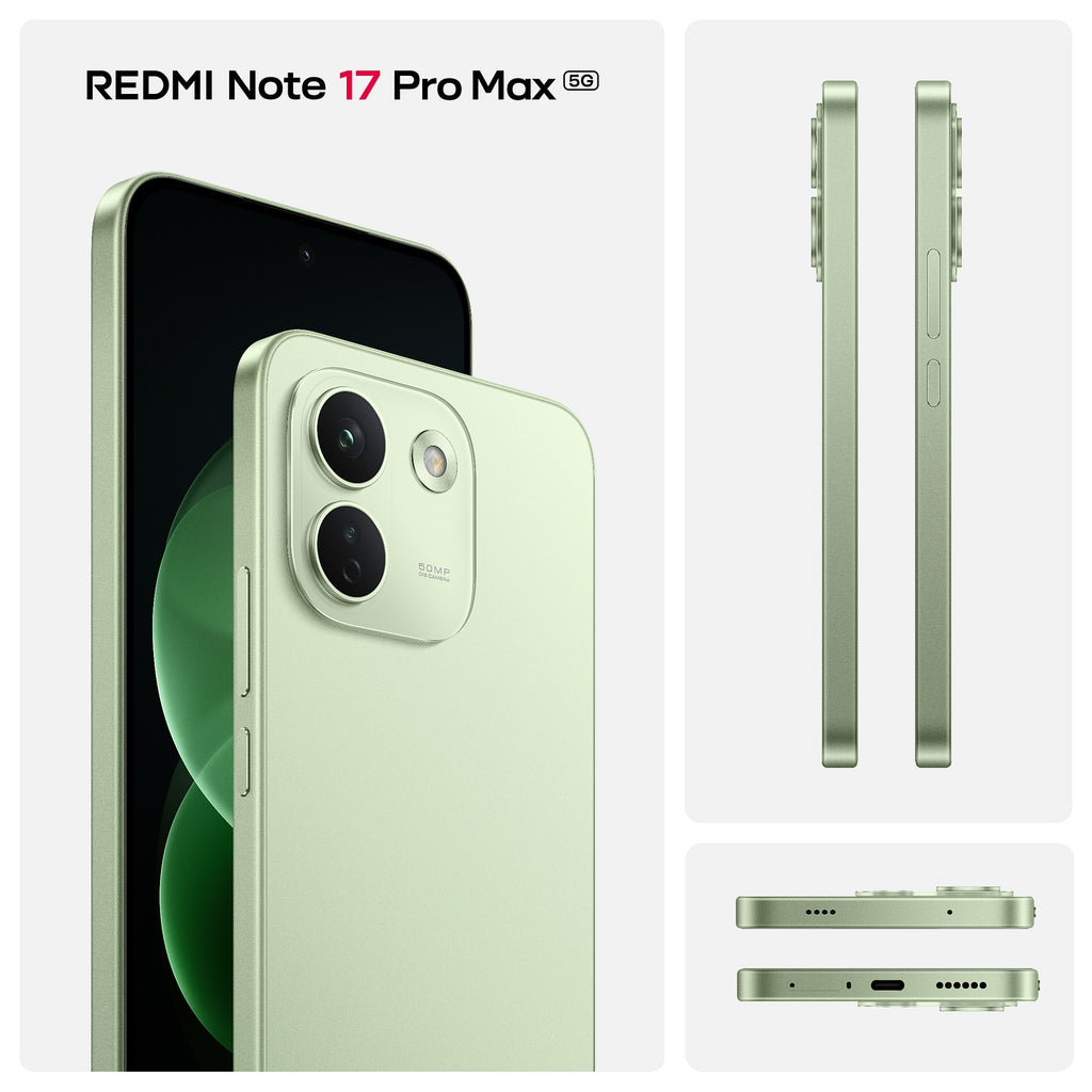 Xiaomi Smartphone Redmi Note 17 Pro Max 5G 256 Go - Vert