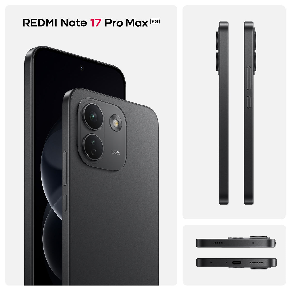 Xiaomi Smartphone Redmi Note 17 Pro Max 256 Go Noir