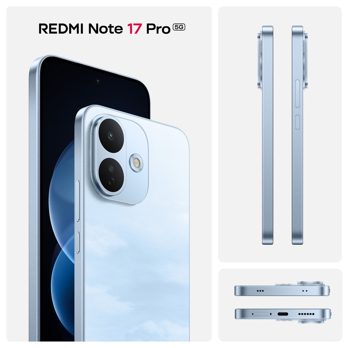 Xiaomi Smartphone Redmi Note 17 Pro 5G 256 Go - Bleu