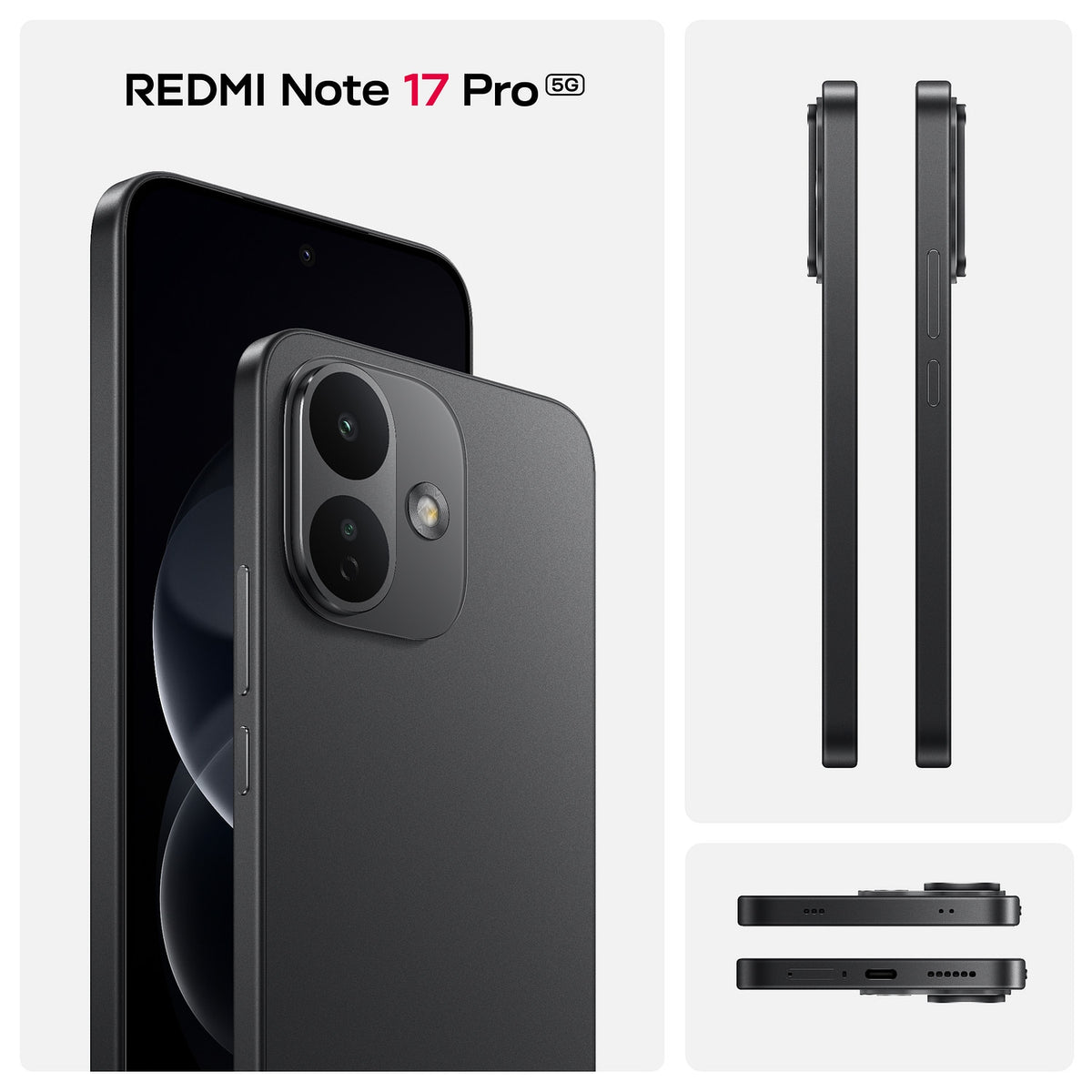 Xiaomi Smartphone Redmi Note 17 Pro 5G 256 Go Noir