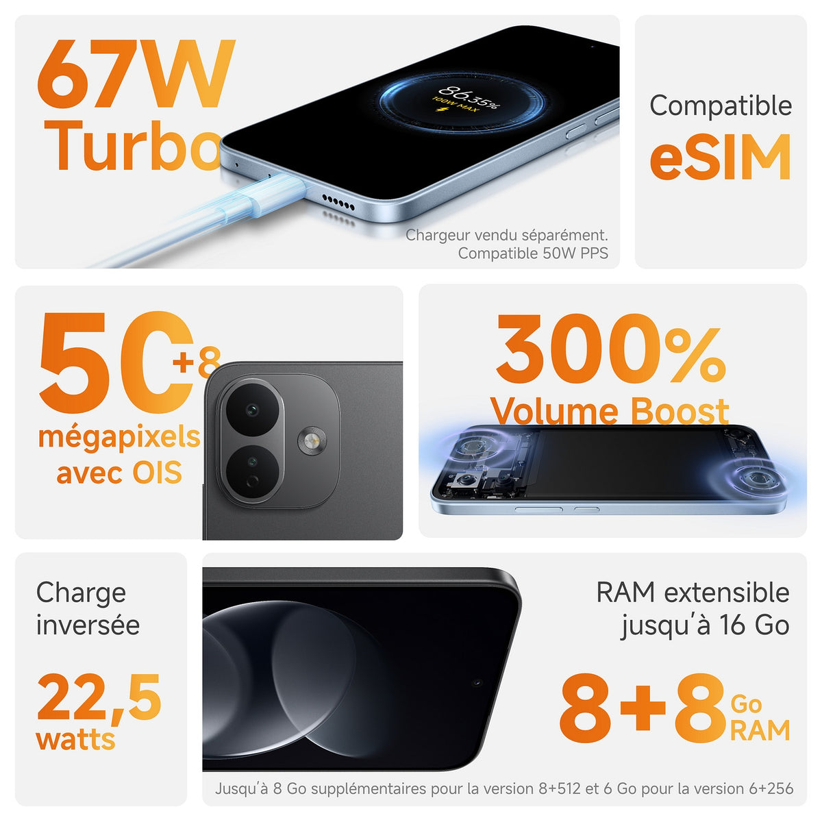 Xiaomi Smartphone Redmi Note 17 Pro 5G 256 Go Noir