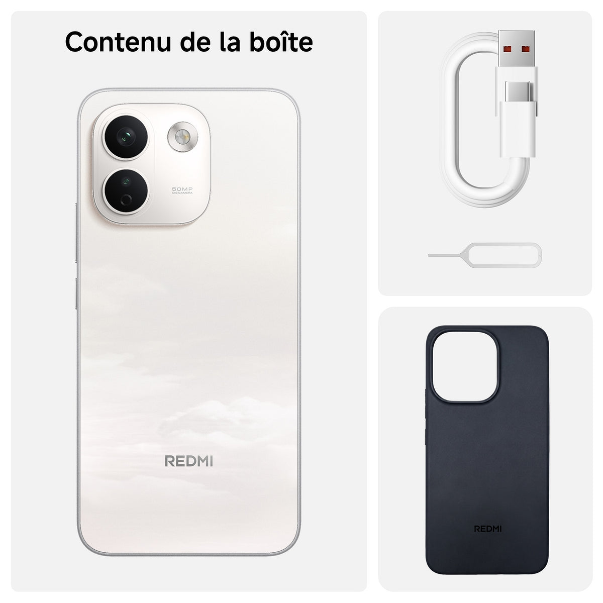 Xiaomi Smartphone Redmi Note 17 Pro Max 5G 256 Go - Blanc