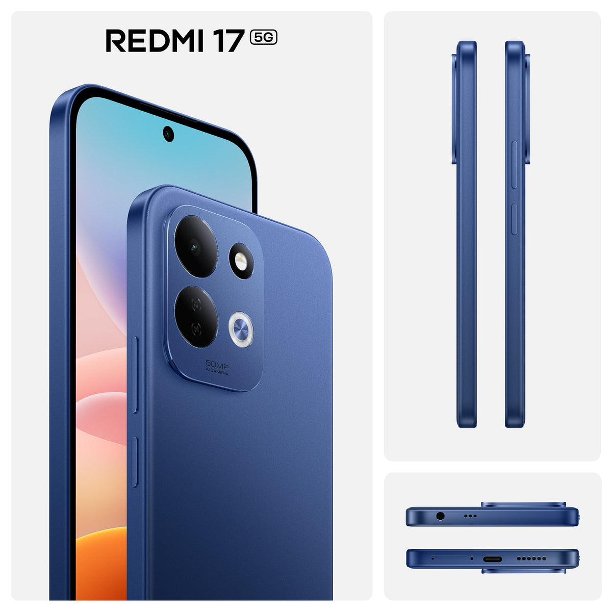 Xiaomi Smartphone Redmi 17 5G 128 Go Bleu