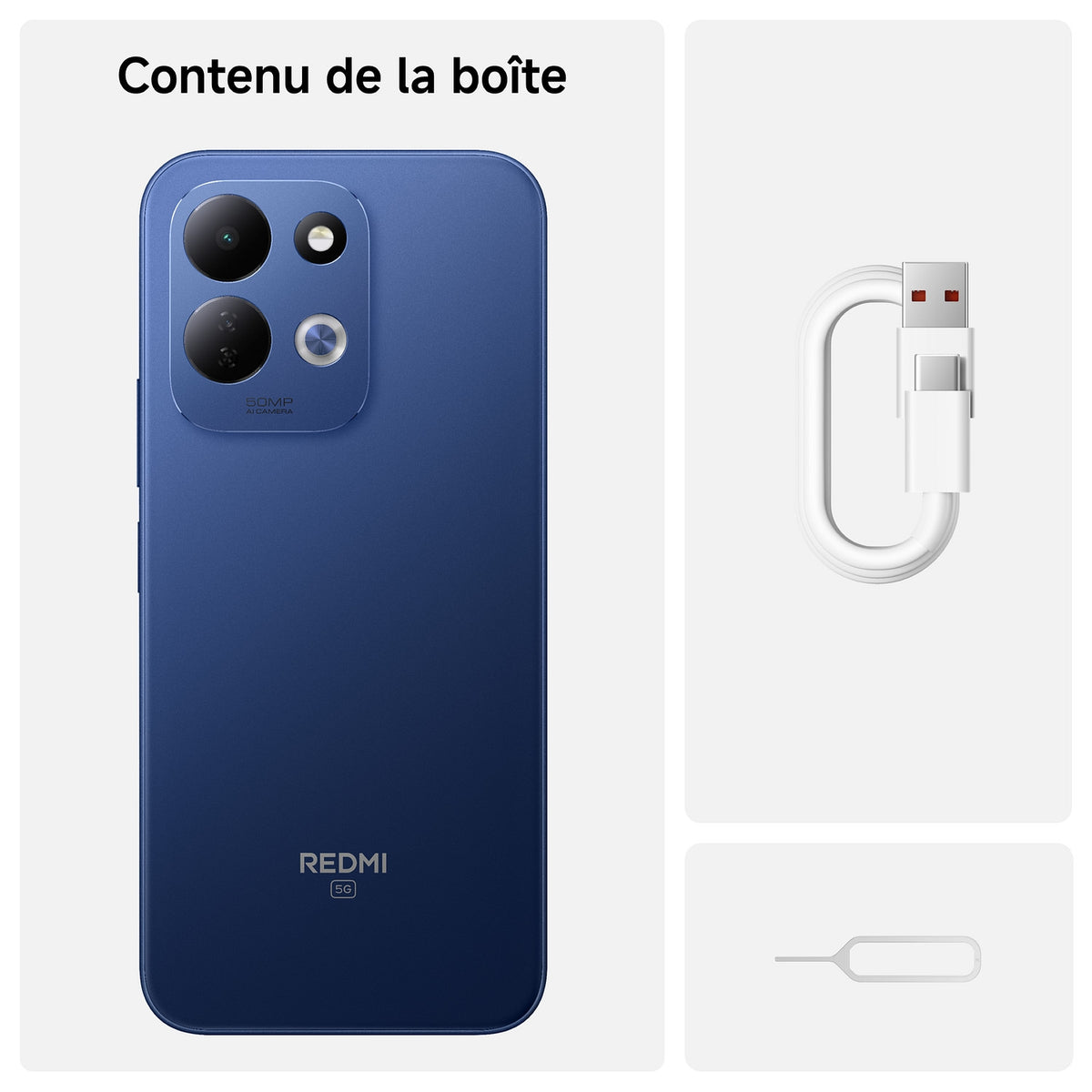 Xiaomi Smartphone Redmi 17 5G 128 Go Bleu