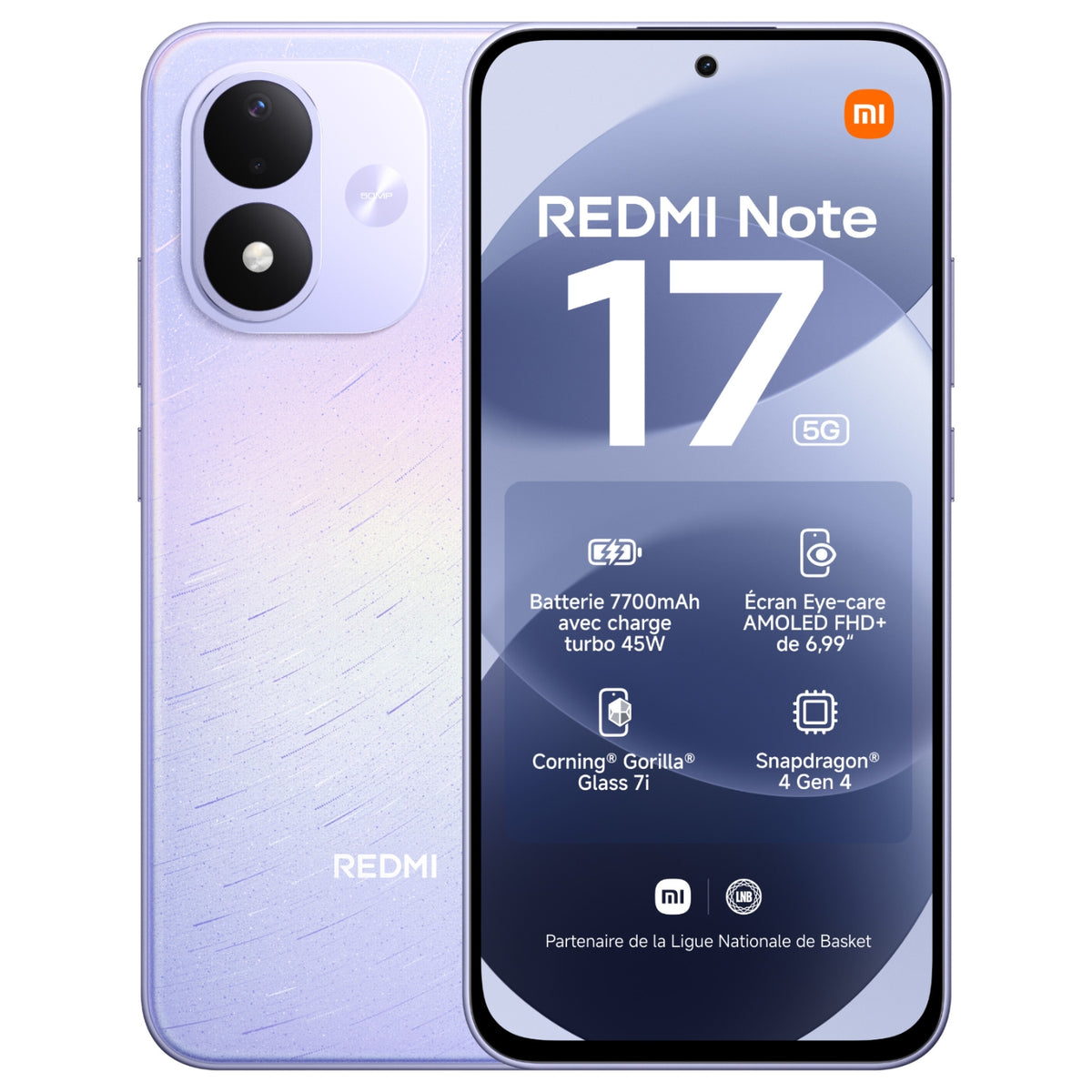 Xiaomi Smartphone Redmi Note 17 5G 128 Go - Violet