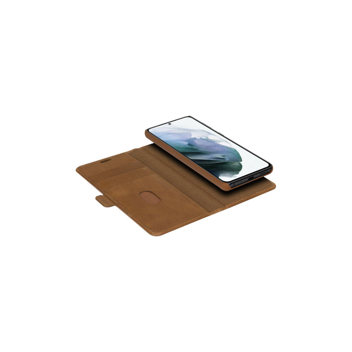 Coque de Protection Lynge pour Téléphones 17 cm (6.7") Étui Portefeuille Marron