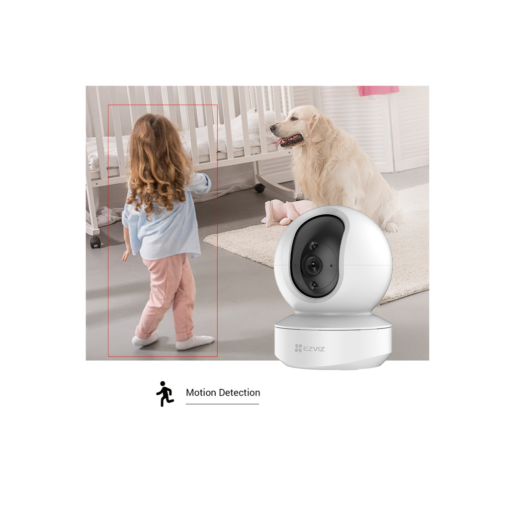 Ezviz Caméra de vidéosurveillance rotative TY1