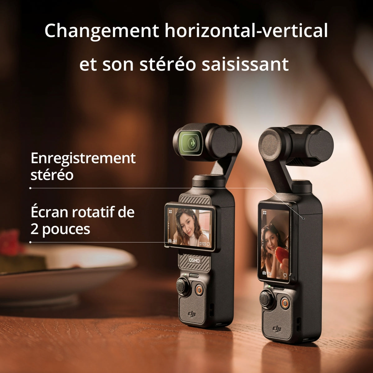 DJI Caméra sportive Osmo Pocket 3